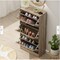 Entryway Modern Shoe Storage Rack Organizer Tall Shoe Cabinet with 3 Drawers